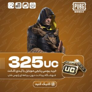 پابجی موبایل با آیدی – ۳۲۵ یوسی